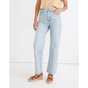 Madewell Slim Wide-Leg Full-Length Jeans in Edmunds Wash
